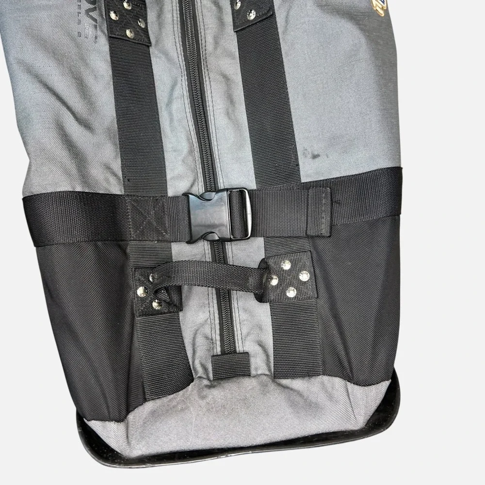 Club Glove Gorpcore Rolling Golf Travel Bag Large Cordura Sporty Grey